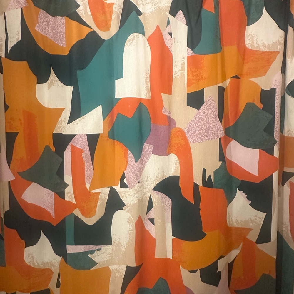 Opalhouse Multicolor Abstract Shower Curtain